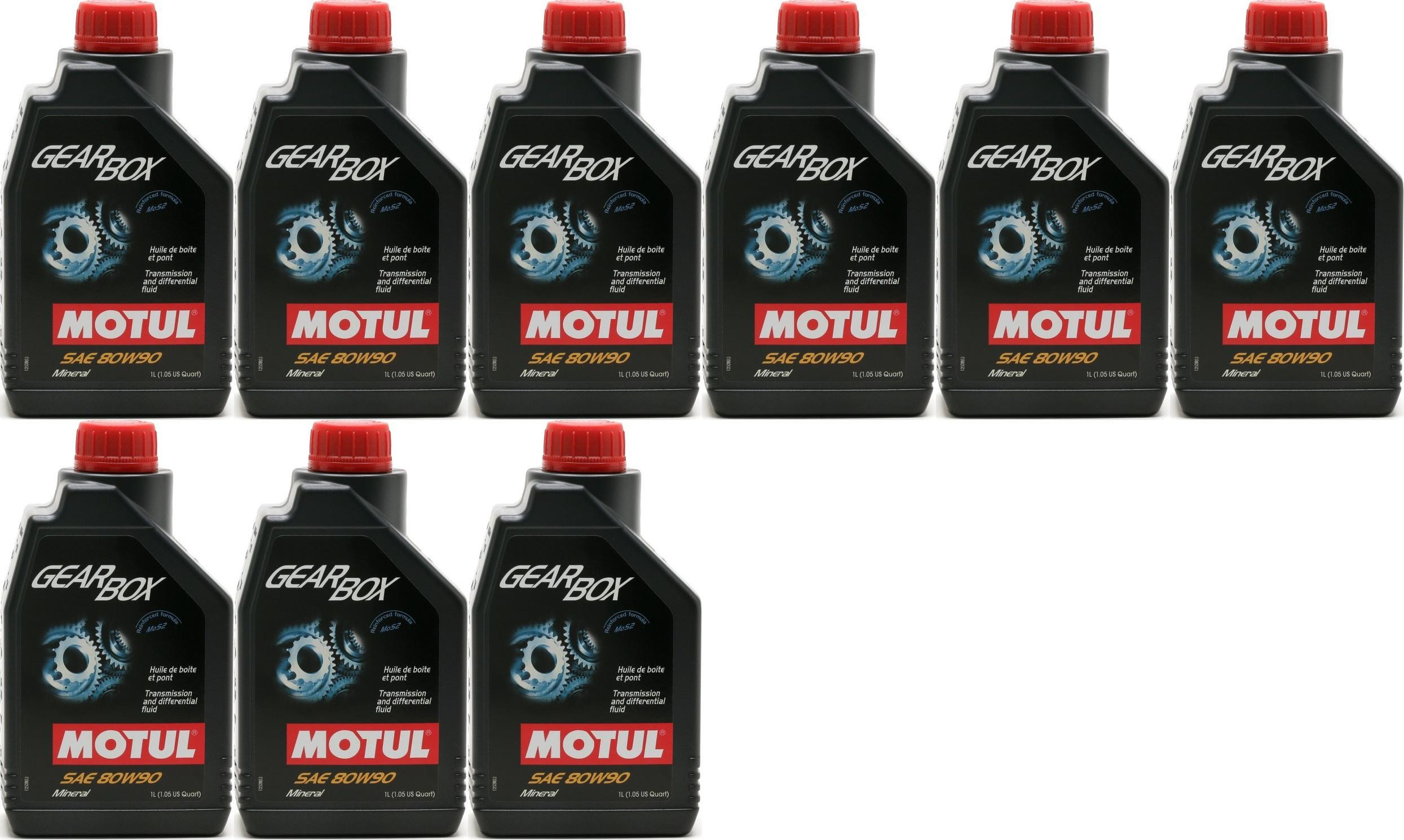 Motul Gearbox 80W-90 Motorrad Getriebeöl 9x 1l = 9 Liter