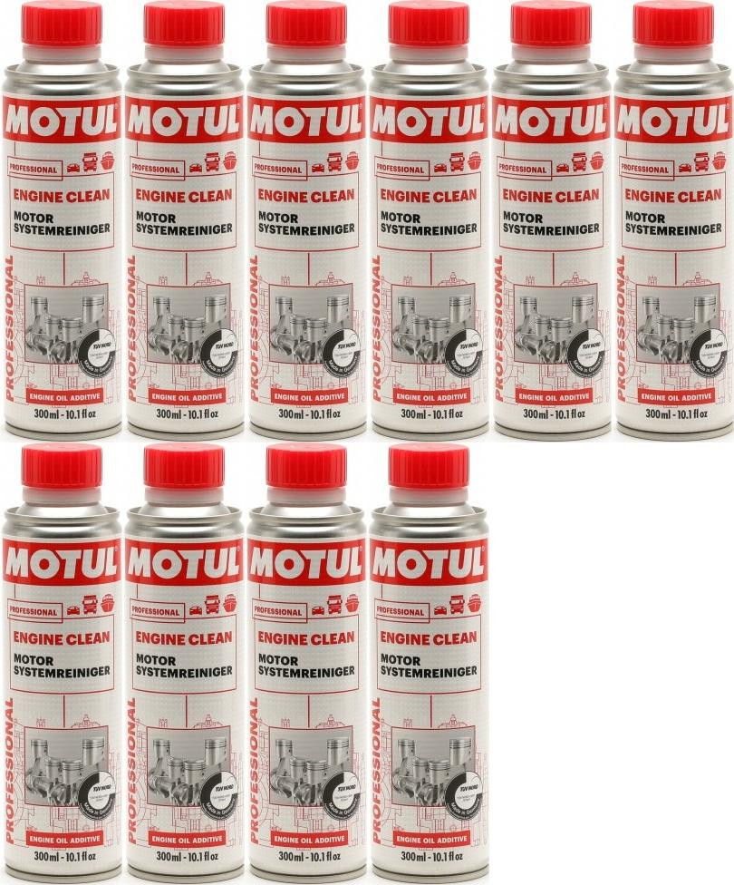 Motul Engine Clean Auto 10x 300 Milliliter