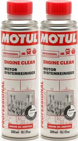 Motul Engine Clean Auto 2x 300 Milliliter