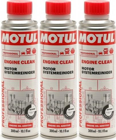 Motul Engine Clean Auto 3x 300 Milliliter