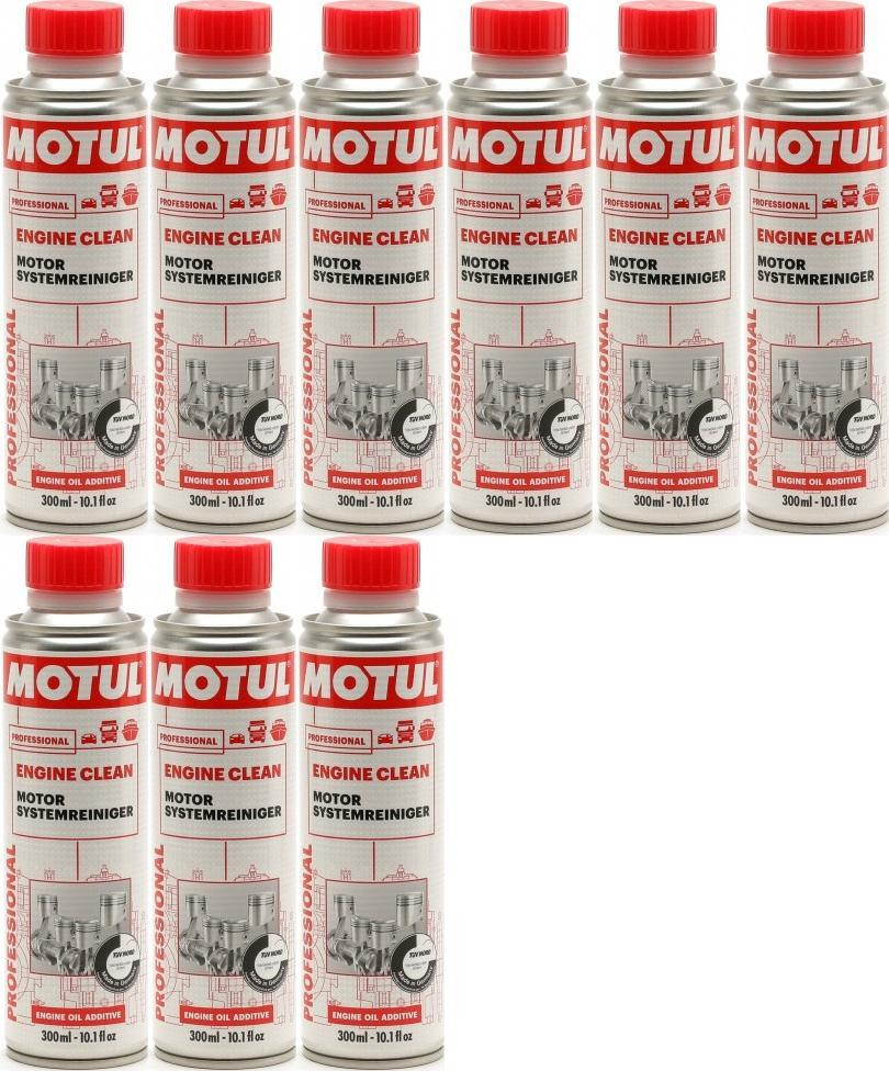Motul Engine Clean Auto 9x 300 Milliliter
