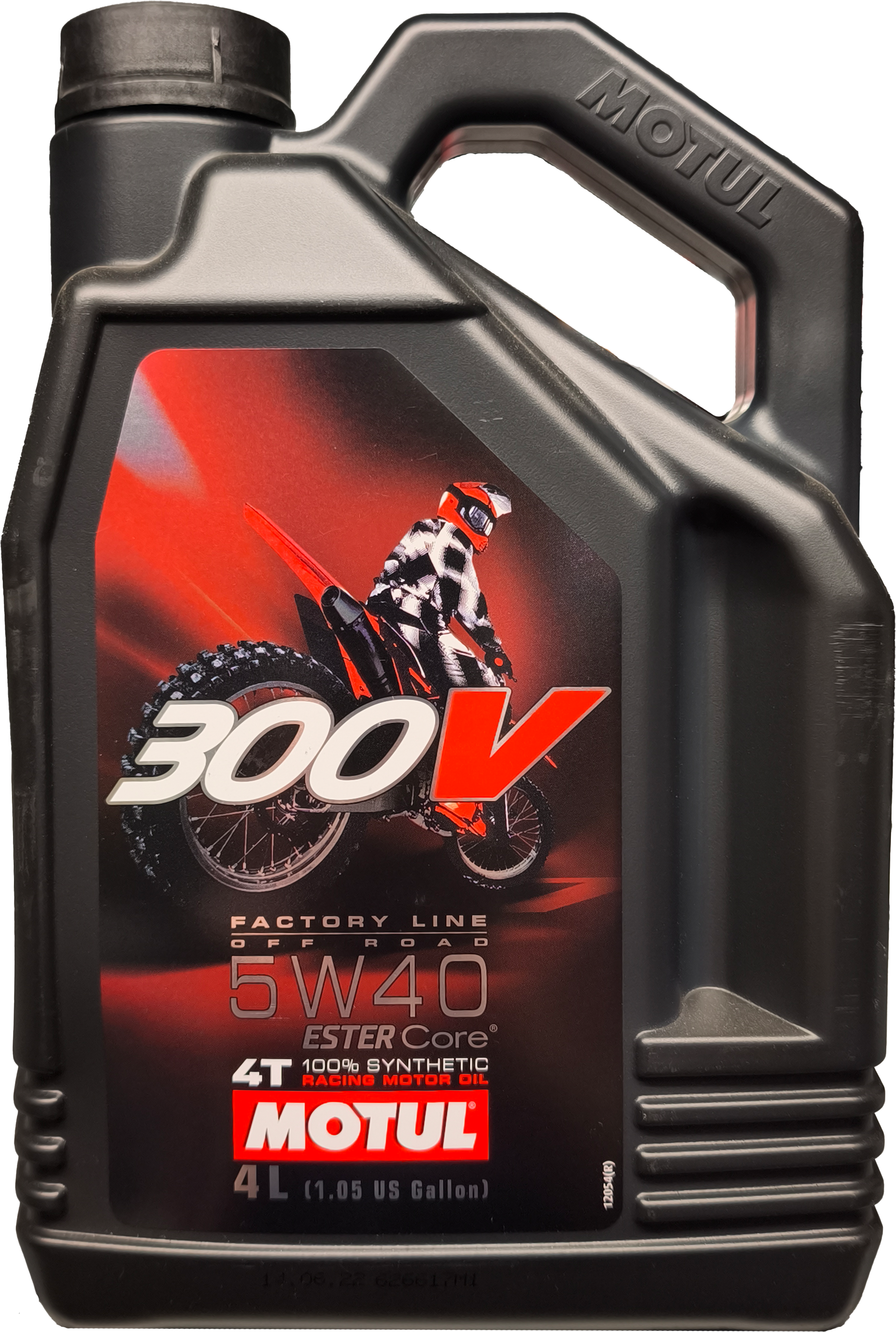 Motul 300V 4T Factory Line 5W-40 Off Road Motorrad Motoröl 4l