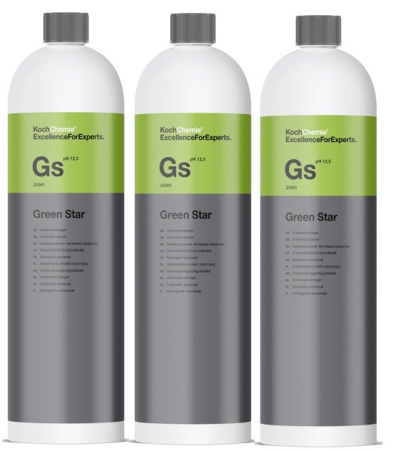 Koch-Chemie Green Star Universalreiniger 3x 1l = 3 Liter