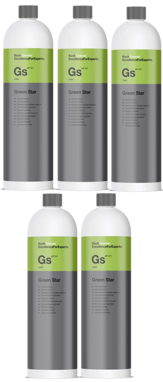 Koch-Chemie Green Star Universalreiniger 5x 1l = 5 Liter
