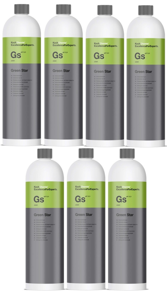 Koch-Chemie Green Star Universalreiniger 7x 1l = 7 Liter