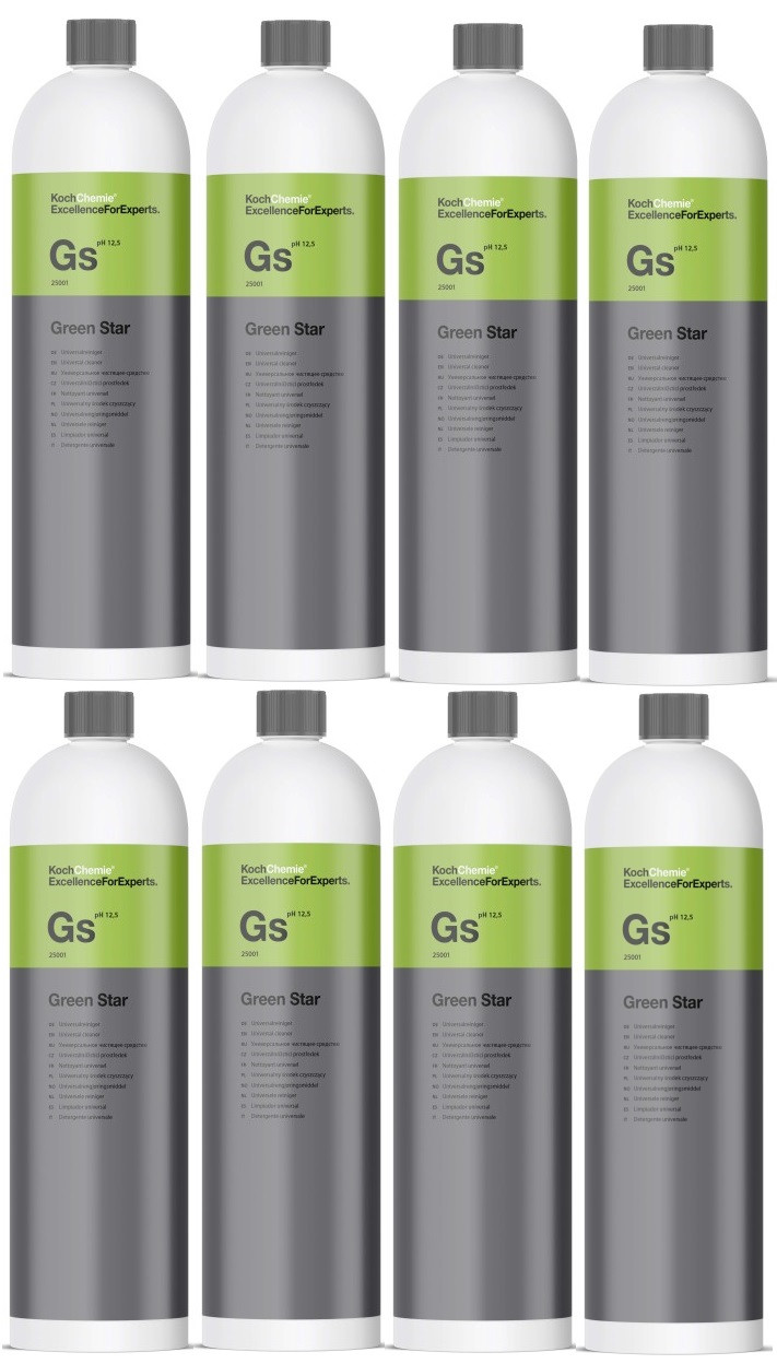 Koch-Chemie Green Star Universalreiniger 8x 1l = 8 Liter