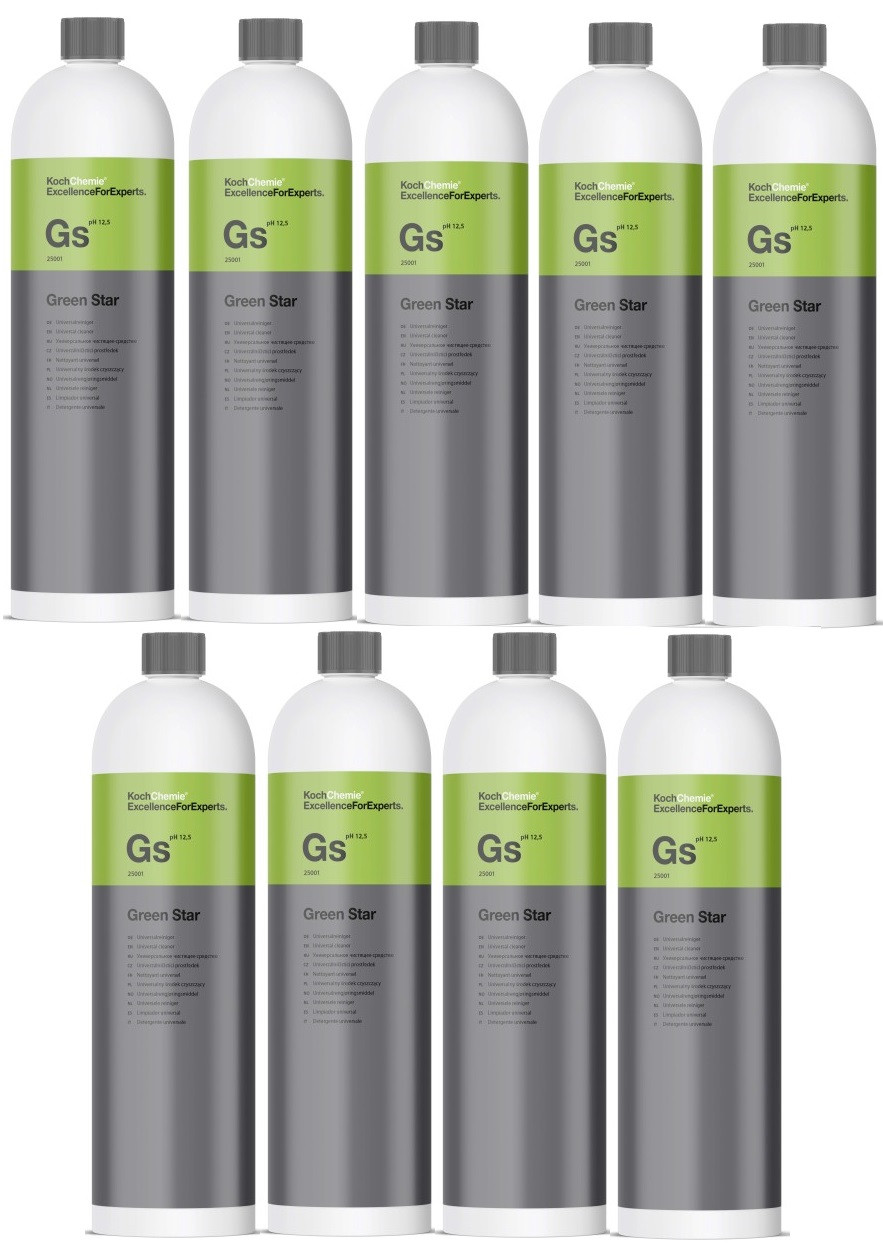 Koch-Chemie Green Star Universalreiniger 9x 1l = 9 Liter