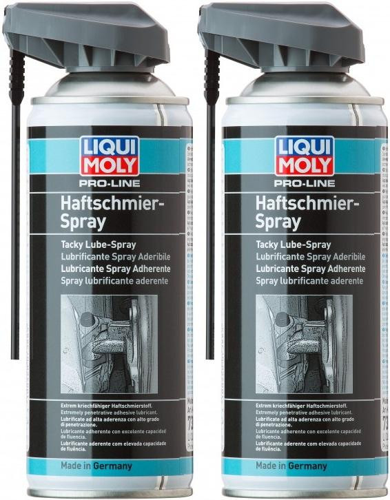 Liqui Moly 7388 Pro-Line Haftschmier Spray 2x 400 Milliliter