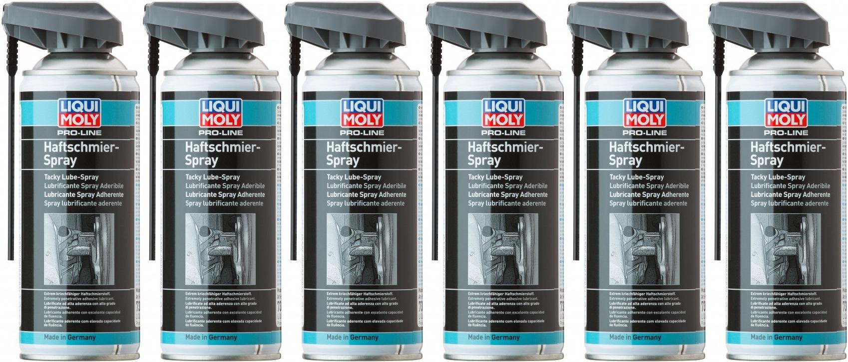 Liqui Moly 7388 Pro-Line Haftschmier Spray 6x 400 Milliliter