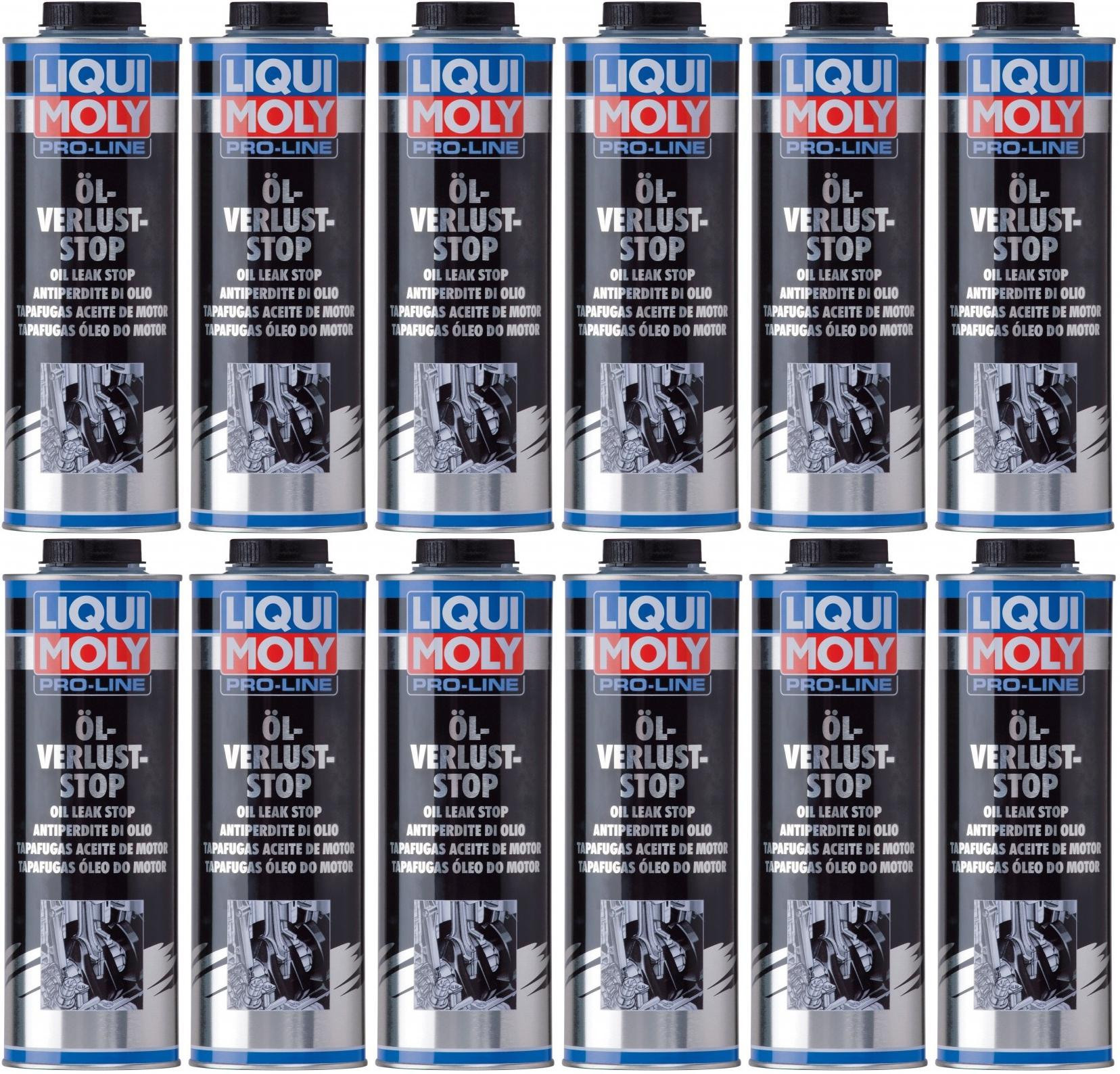 Liqui Moly 5182 Pro-Line Öl Verlust Stop 12x 1l = 12 Liter