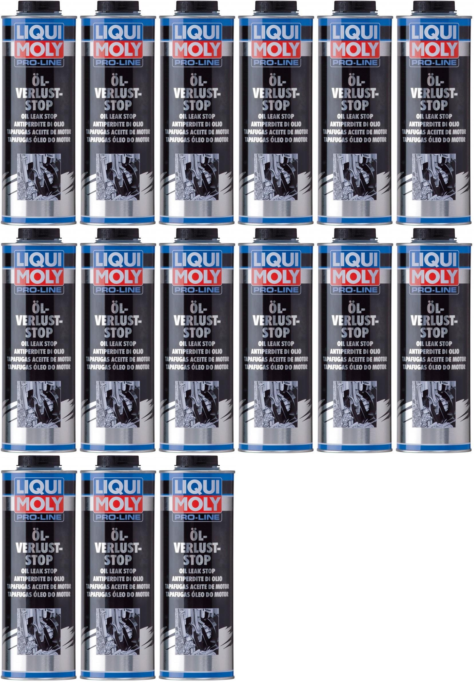 Liqui Moly 5182 Pro-Line Öl Verlust Stop 15x 1l = 15 Liter