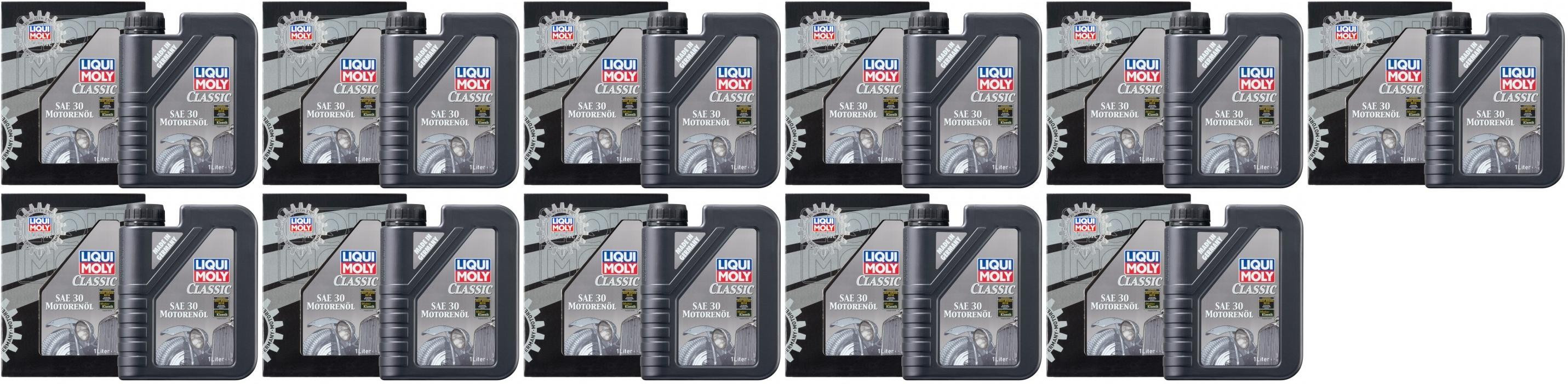 Liqui Moly 1132 Classic Motorenöl SAE 30 11x 1l = 11 Liter