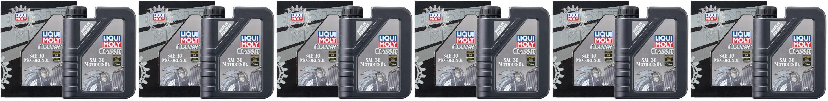 Liqui Moly 1132 Classic Motorenöl SAE 30 6x 1l = 6 Liter