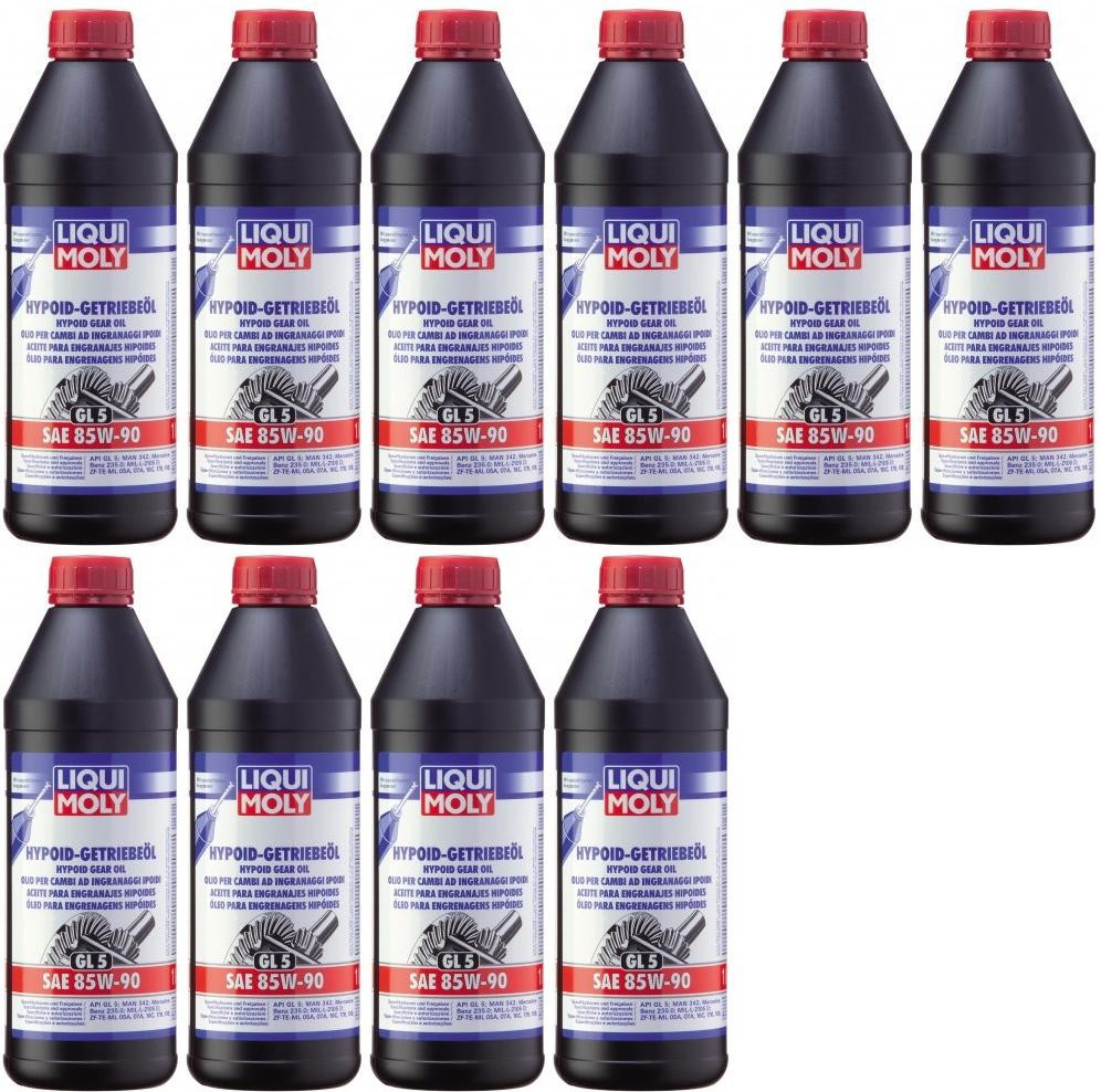 Liqui Moly 1035 Hypoid Getriebeöl GL5 SAE 85W-90 10x 1l = 10 Liter