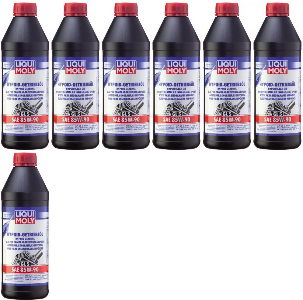 Liqui Moly 1035 Hypoid Getriebeöl GL5 SAE 85W-90 7x 1l = 7 Liter