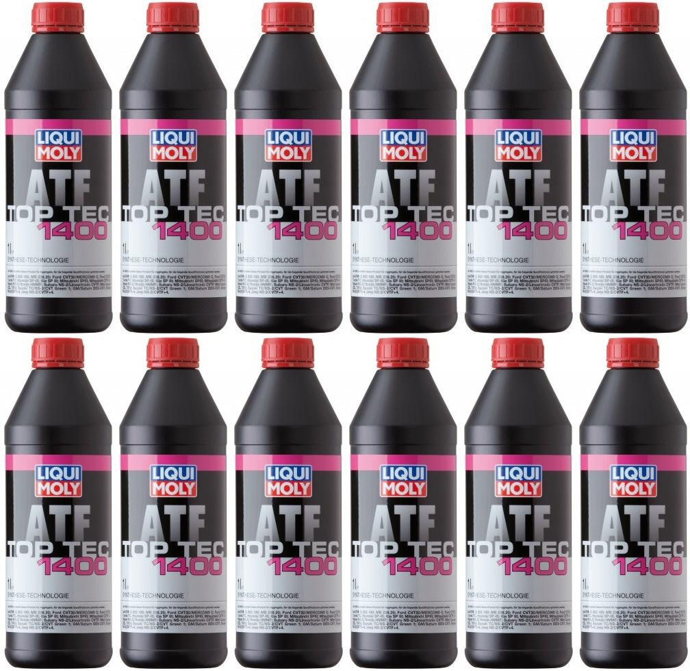 Liqui Moly 3662 Top Tec ATF 1400 12x 1l = 12 Liter