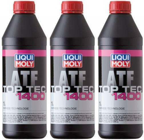 Liqui Moly 3662 Top Tec ATF 1400 3x 1l = 3 Liter