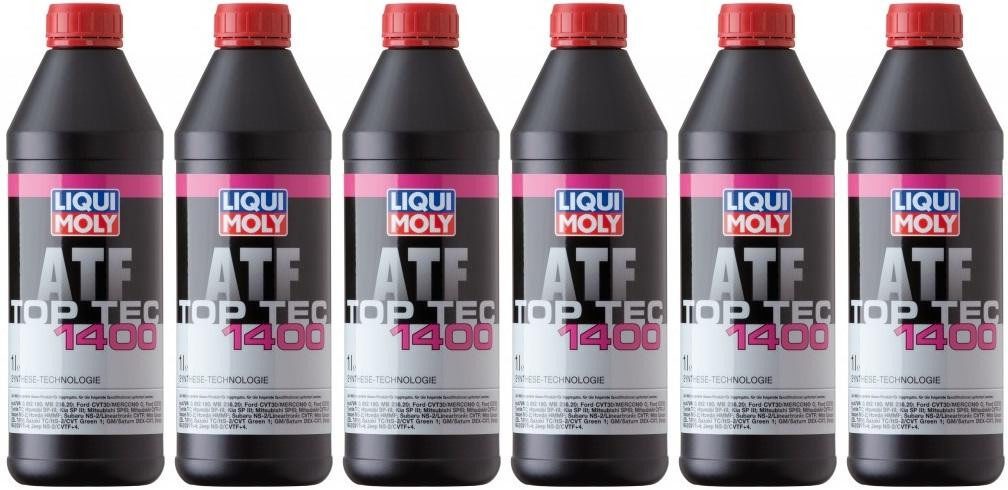 Liqui Moly 3662 Top Tec ATF 1400 6x 1l = 6 Liter