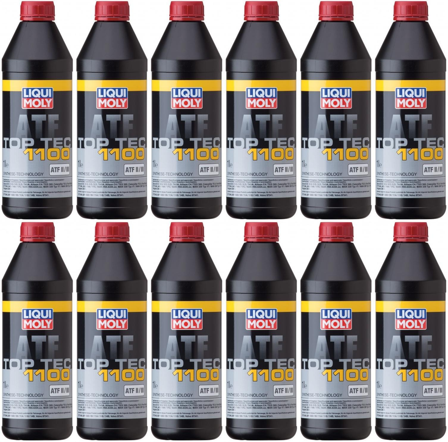 Liqui Moly 3651 Top Tec ATF 1100 12x 1l = 12 Liter