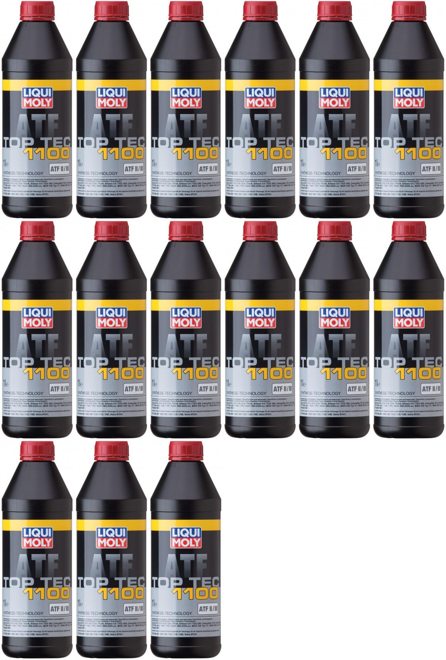 Liqui Moly 3651 Top Tec ATF 1100 15x 1l = 15 Liter