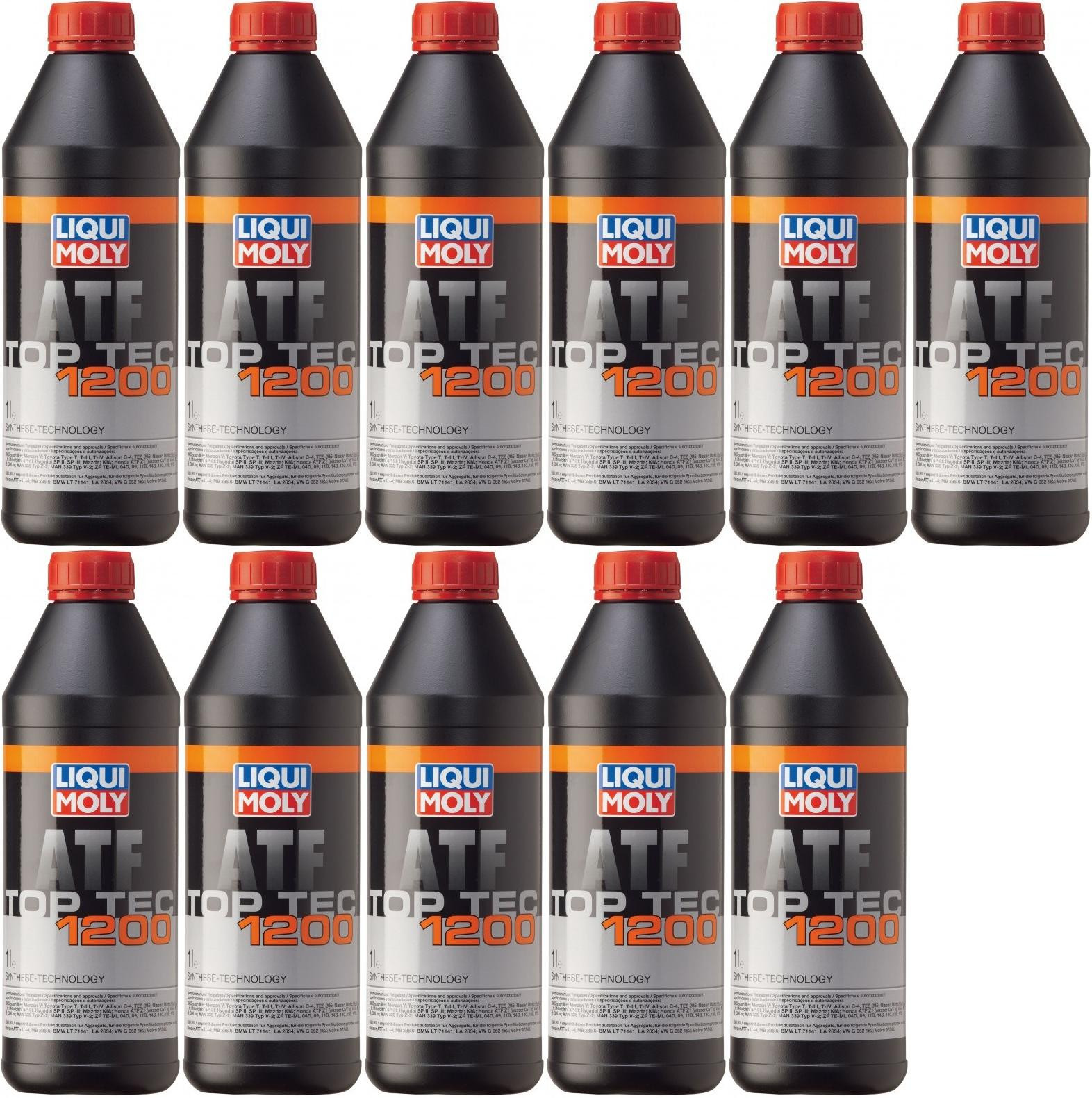 Liqui Moly 3681 Top Tec ATF 1200 11x 1l = 11 Liter