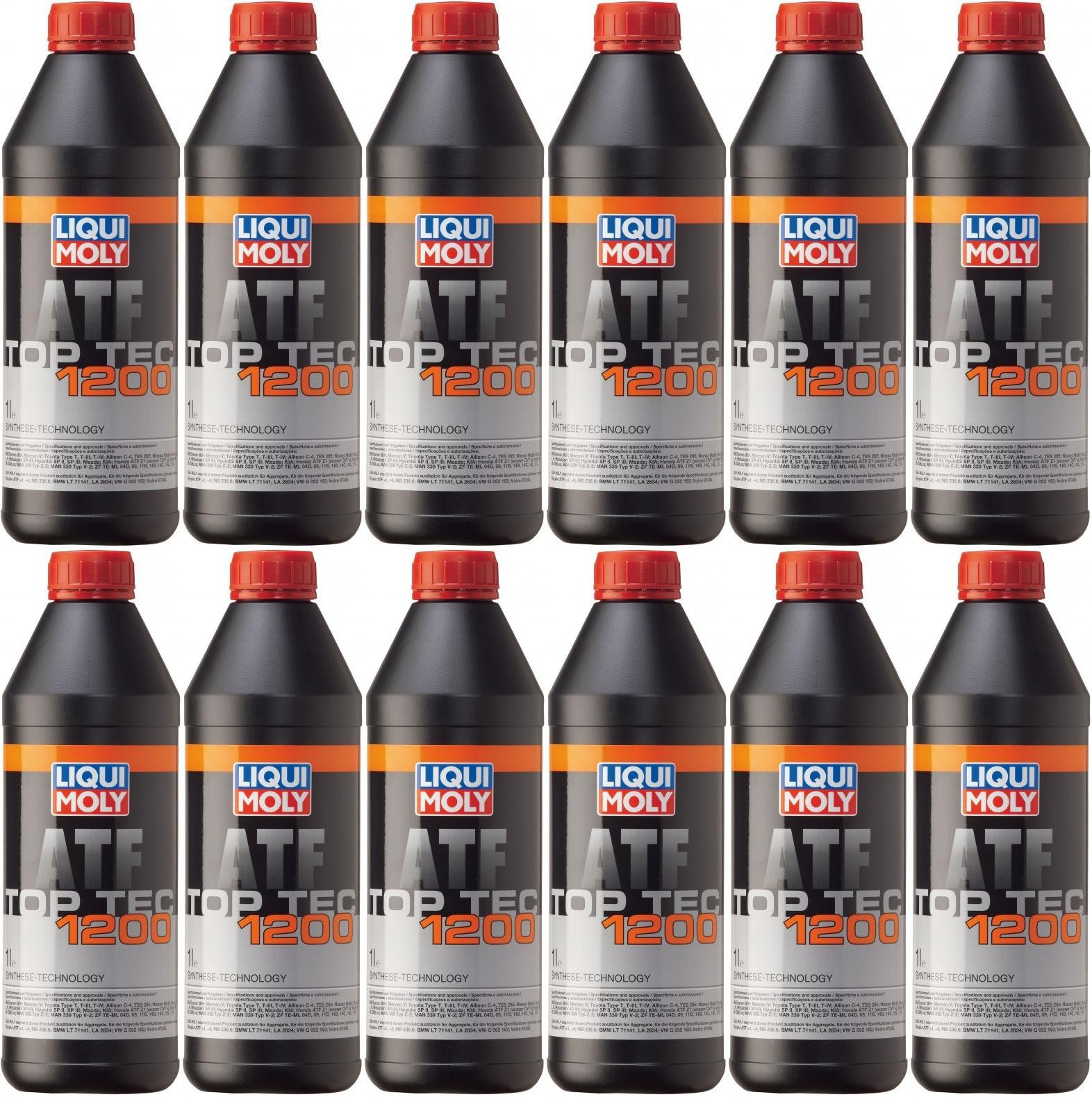 Liqui Moly 3681 Top Tec ATF 1200 12x 1l = 12 Liter