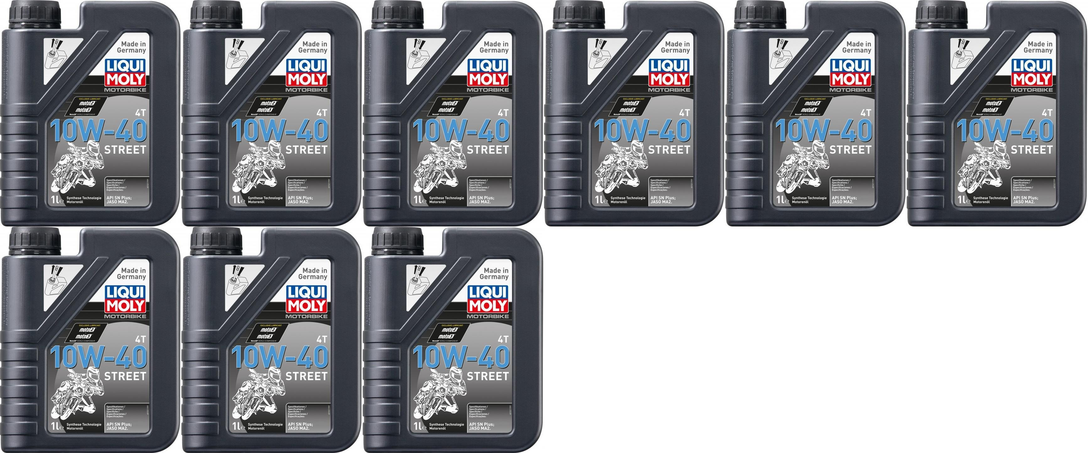 Liqui Moly 1521 Racing 4T 10W-40 Motorrad Motoröl 9x 1l = 9 Liter
