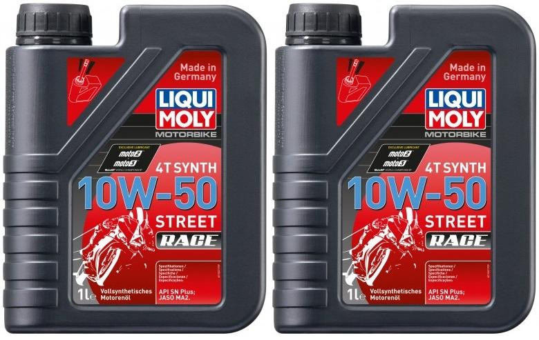 Liqui Moly 1502 Racing Synth 4T 10W-50 Motorrad Motoröl 2x 1l = 2 Liter