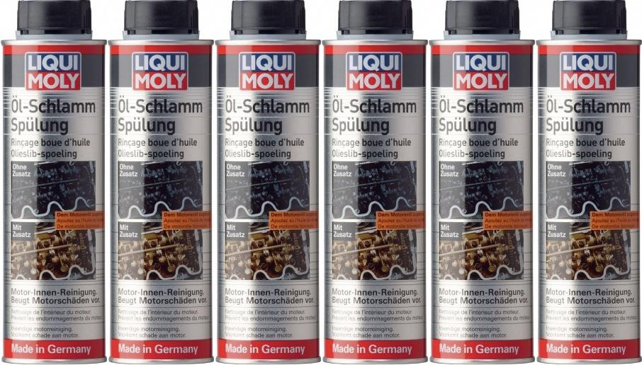 Liqui Moly 5200 Öl Schlamm Spülung 6x 300 Milliliter