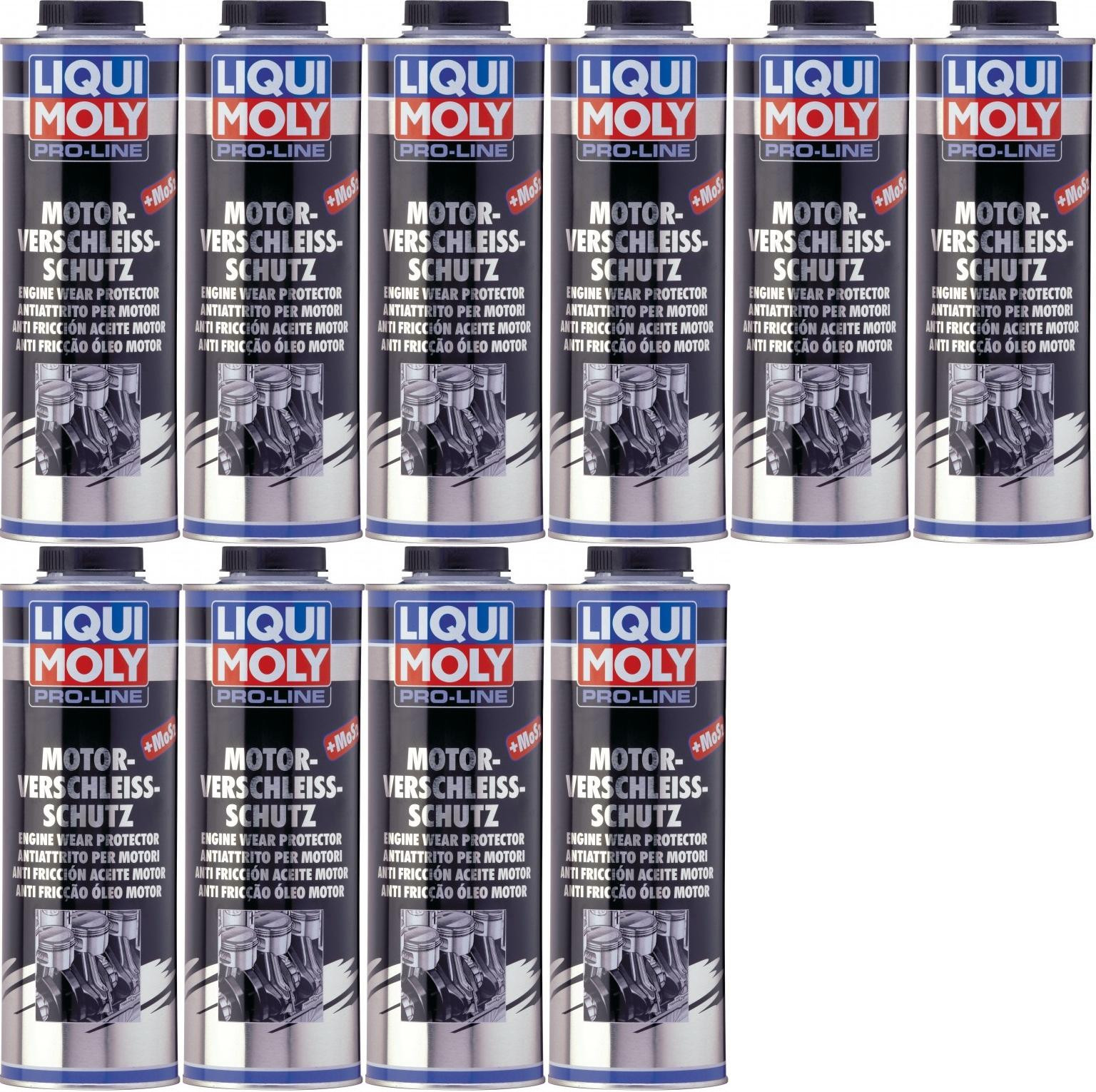Liqui Moly 5197 Pro-Line Motor Verschleiss Schutz 10x 1l = 10 Liter