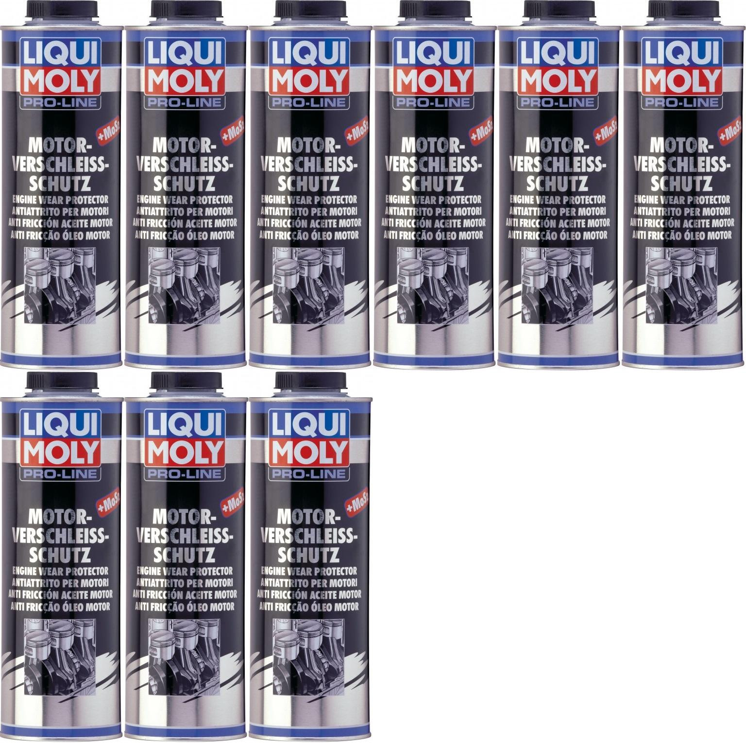 Liqui Moly 5197 Pro-Line Motor Verschleiss Schutz 9x 1l = 9 Liter