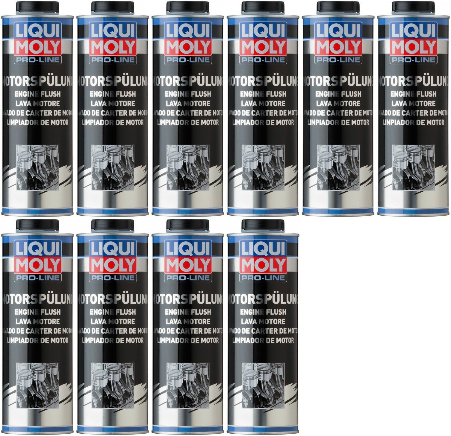 Liqui Moly 2425 Pro-Line Motorspülung 10x 1l = 10 Liter