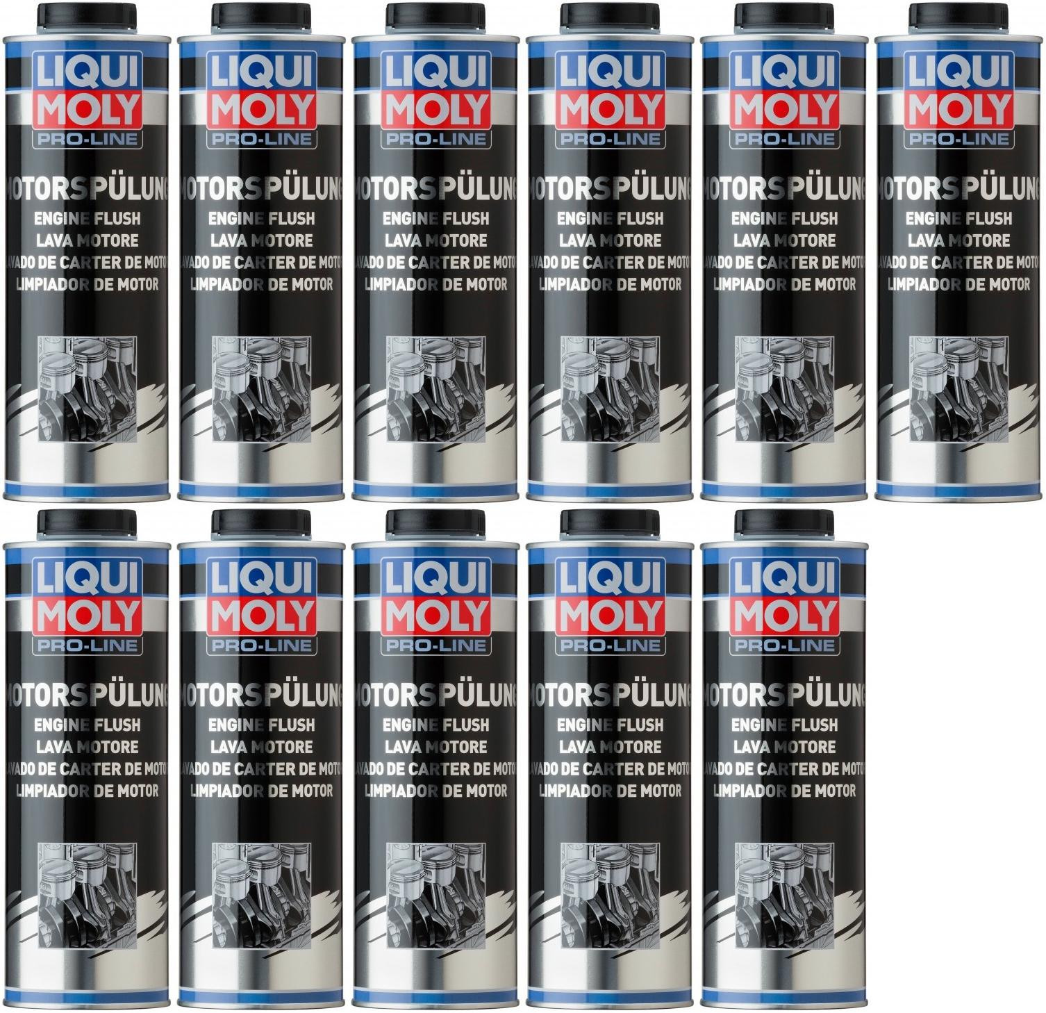Liqui Moly 2425 Pro-Line Motorspülung 11x 1l = 11 Liter