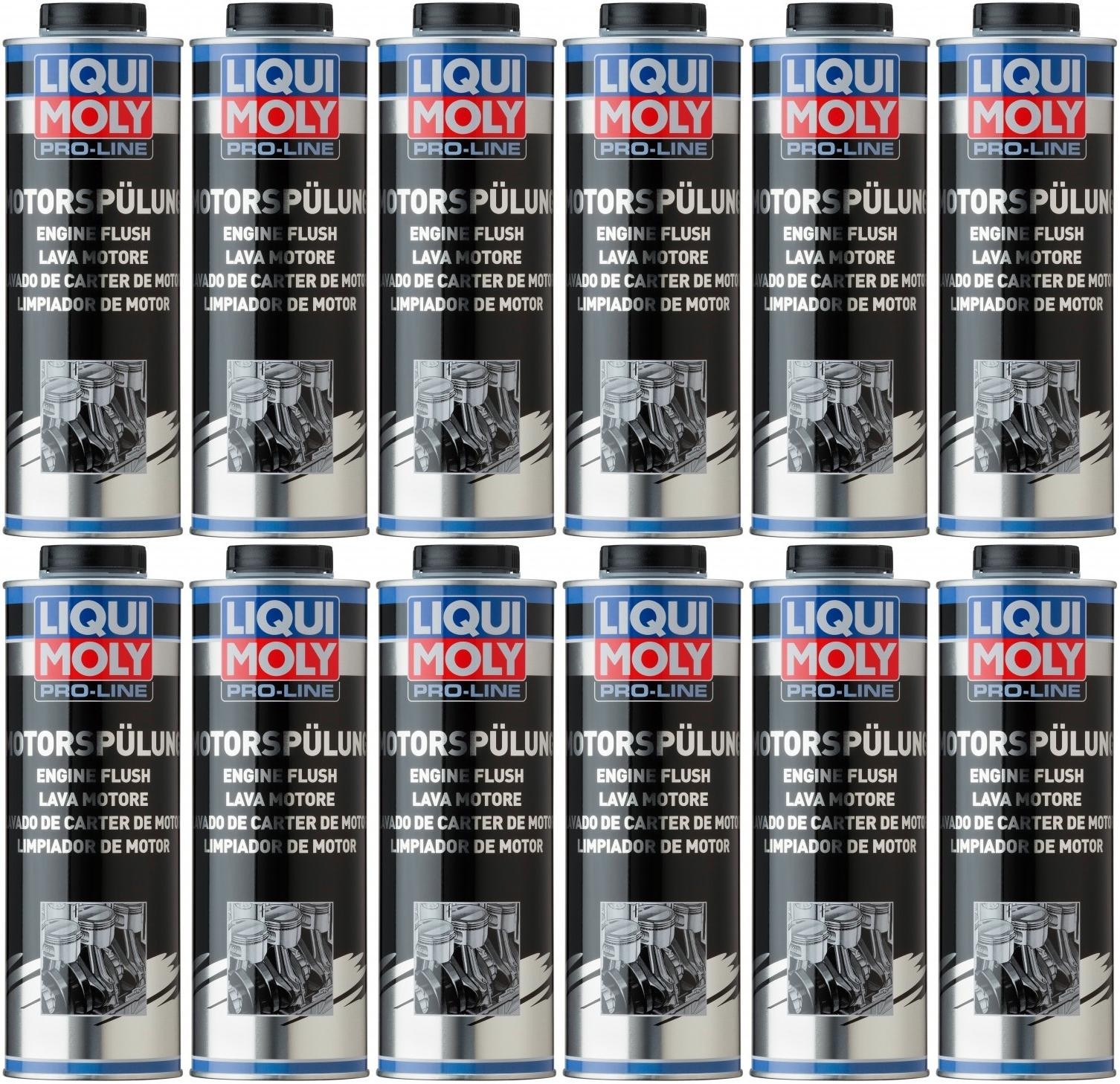 Liqui Moly 2425 Pro-Line Motorspülung 12x 1l = 12 Liter