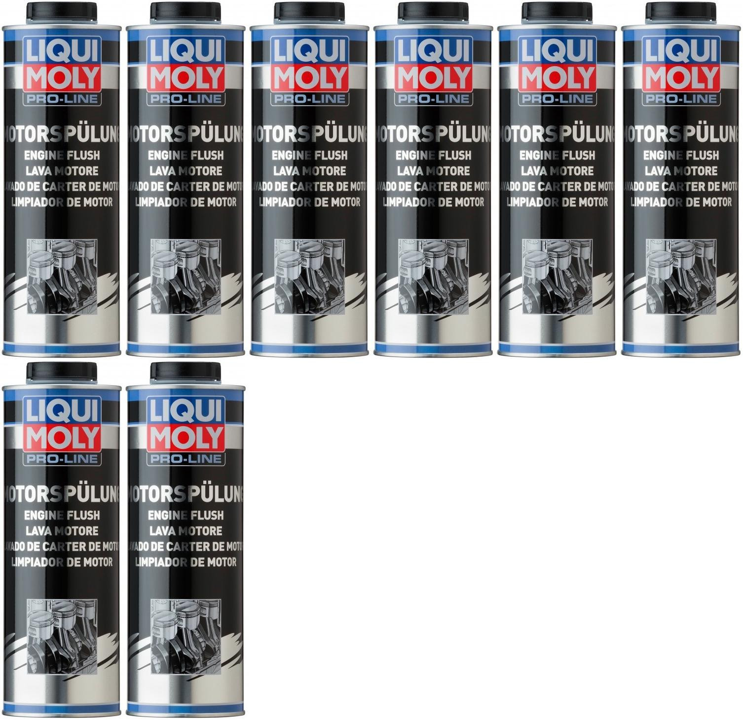 Liqui Moly 2425 Pro-Line Motorspülung 8x 1l = 8 Liter