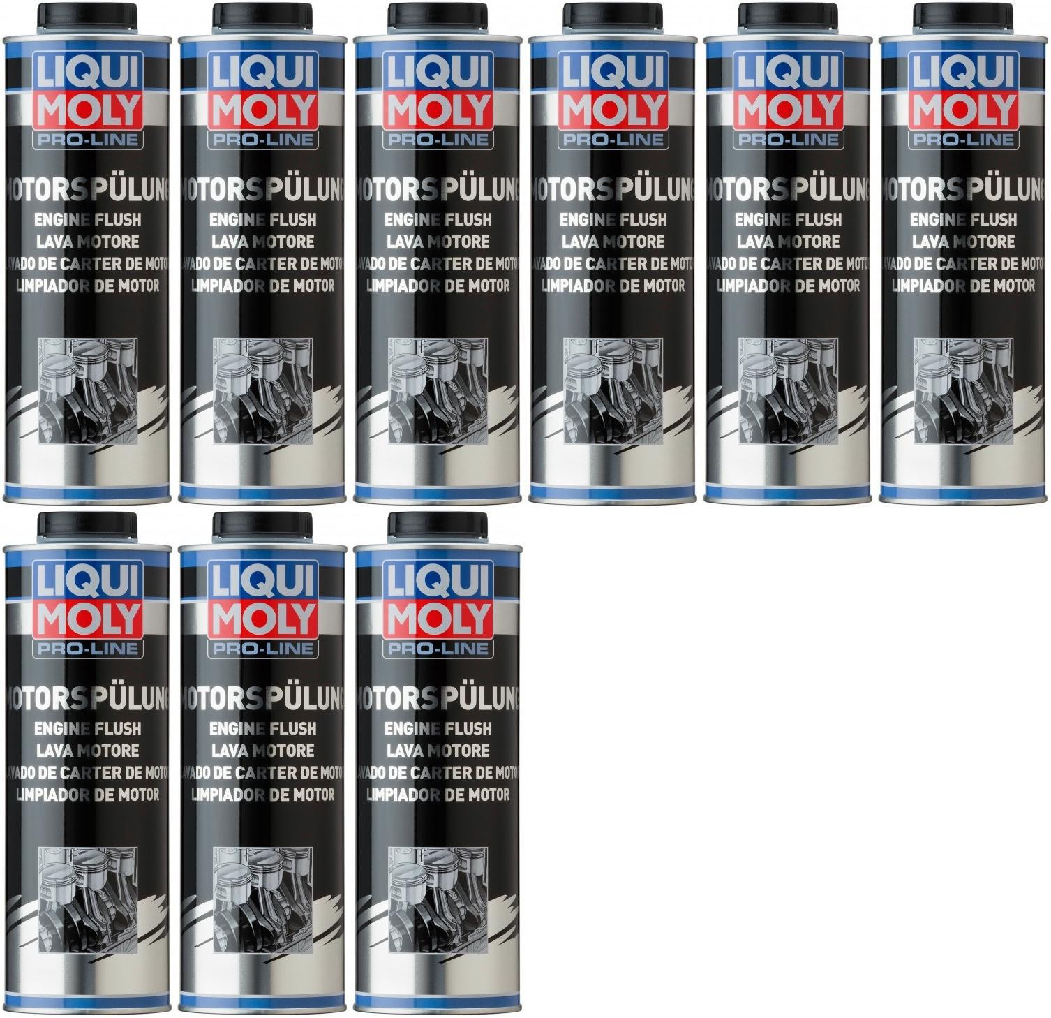 Liqui Moly 2425 Pro-Line Motorspülung 9x 1l = 9 Liter