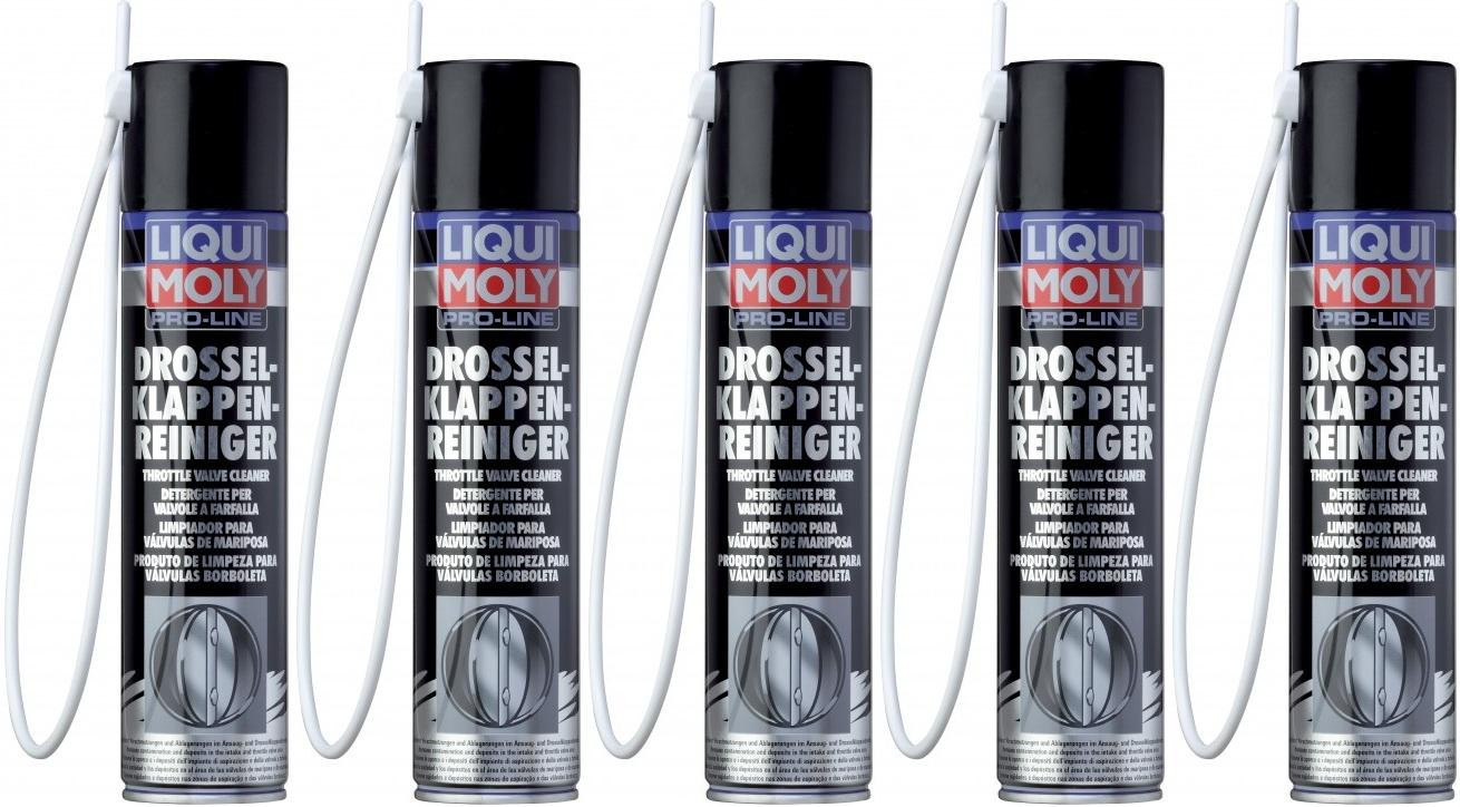 Liqui Moly 5111 Pro-Line Drosselklappen Reiniger 5x 400 Milliliter