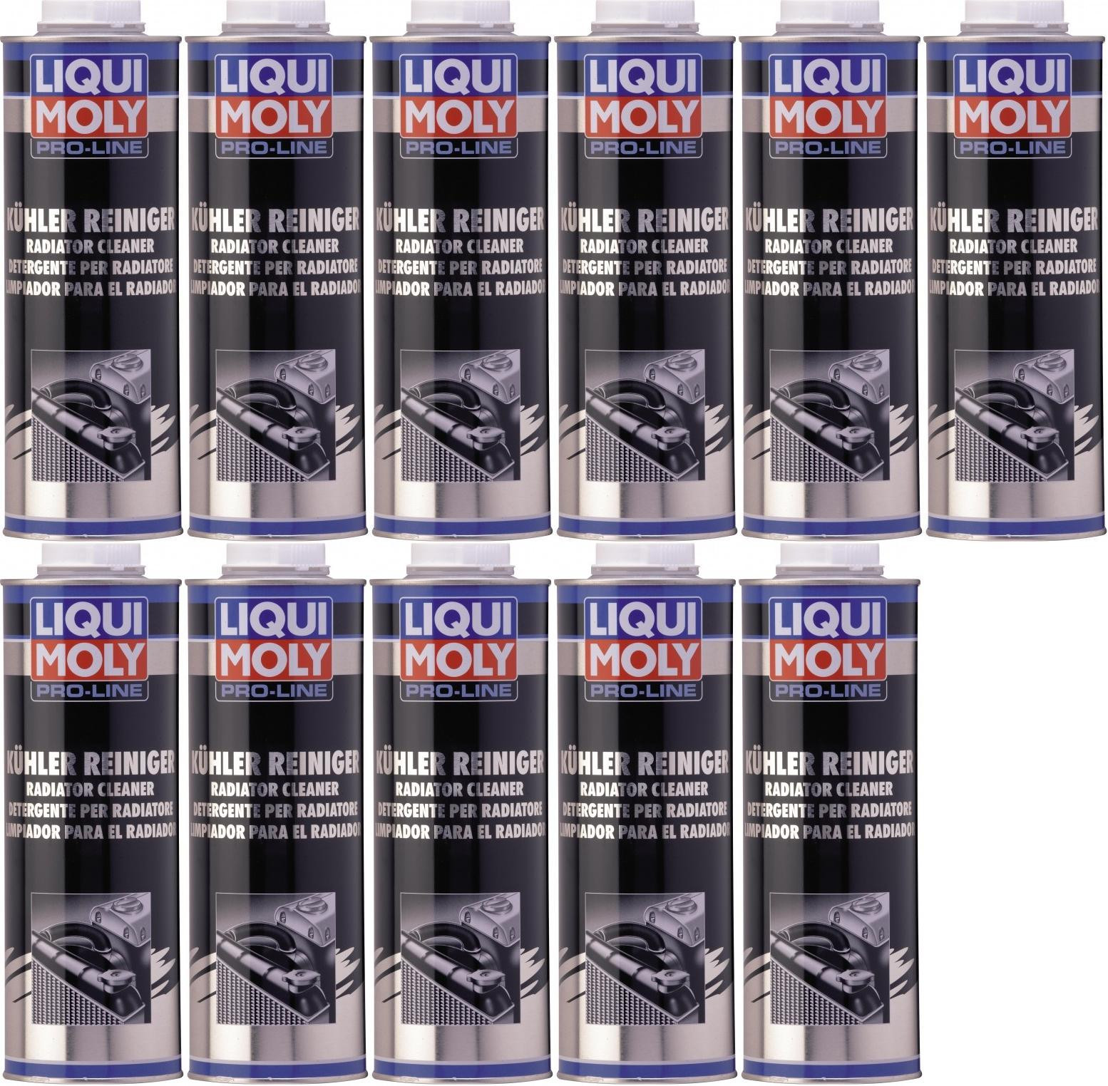 Liqui Moly 5189 Pro-Line Kühler Reiniger 11x 1l = 11 Liter