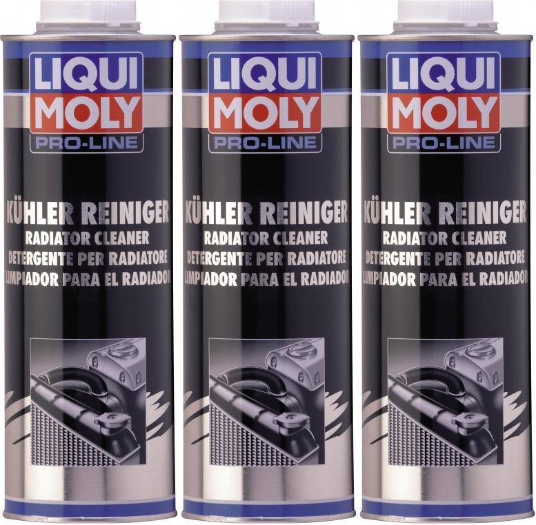 Liqui Moly 5189 Pro-Line Kühler Reiniger 3x 1l = 3 Liter