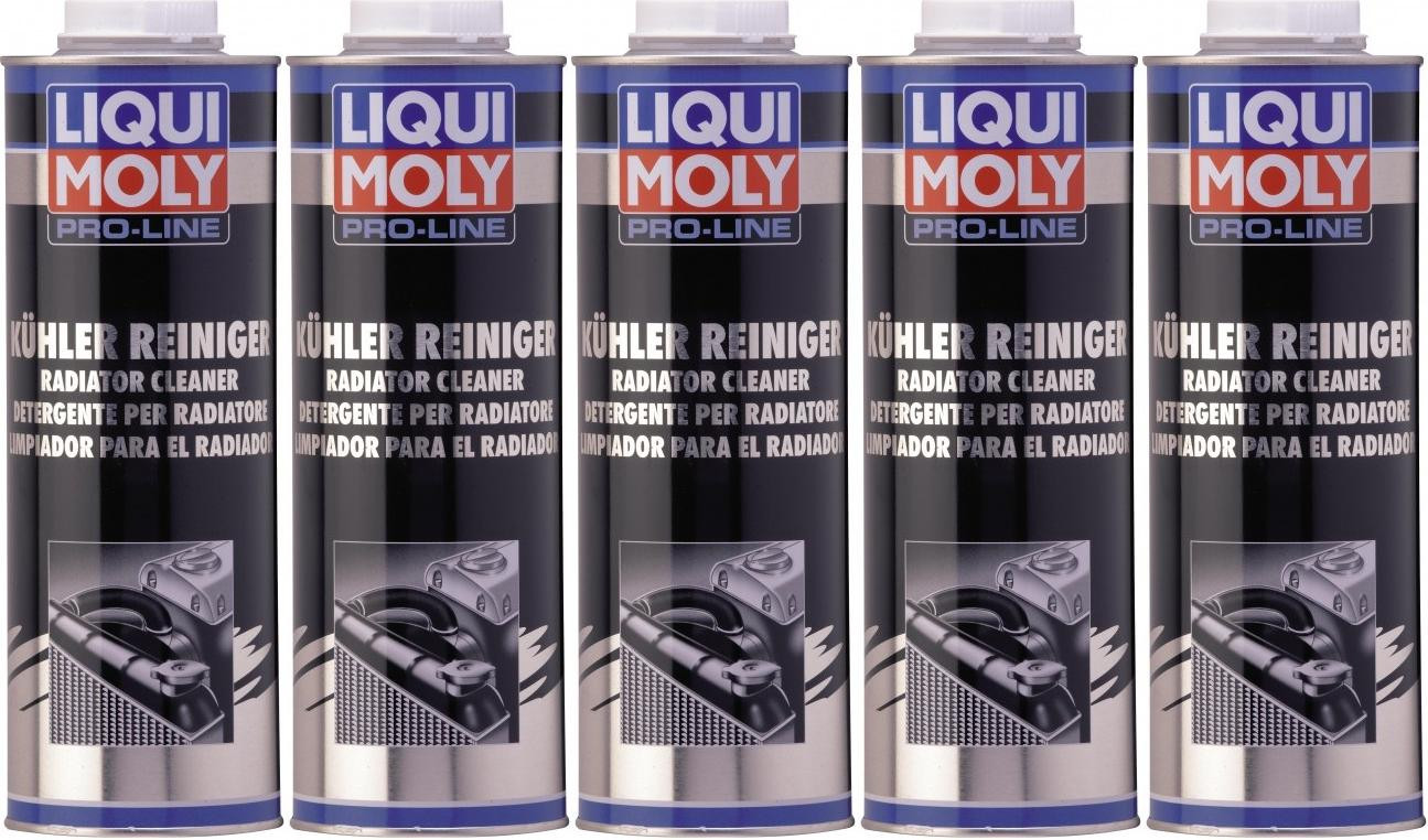 Liqui Moly 5189 Pro-Line Kühler Reiniger 5x 1l = 5 Liter
