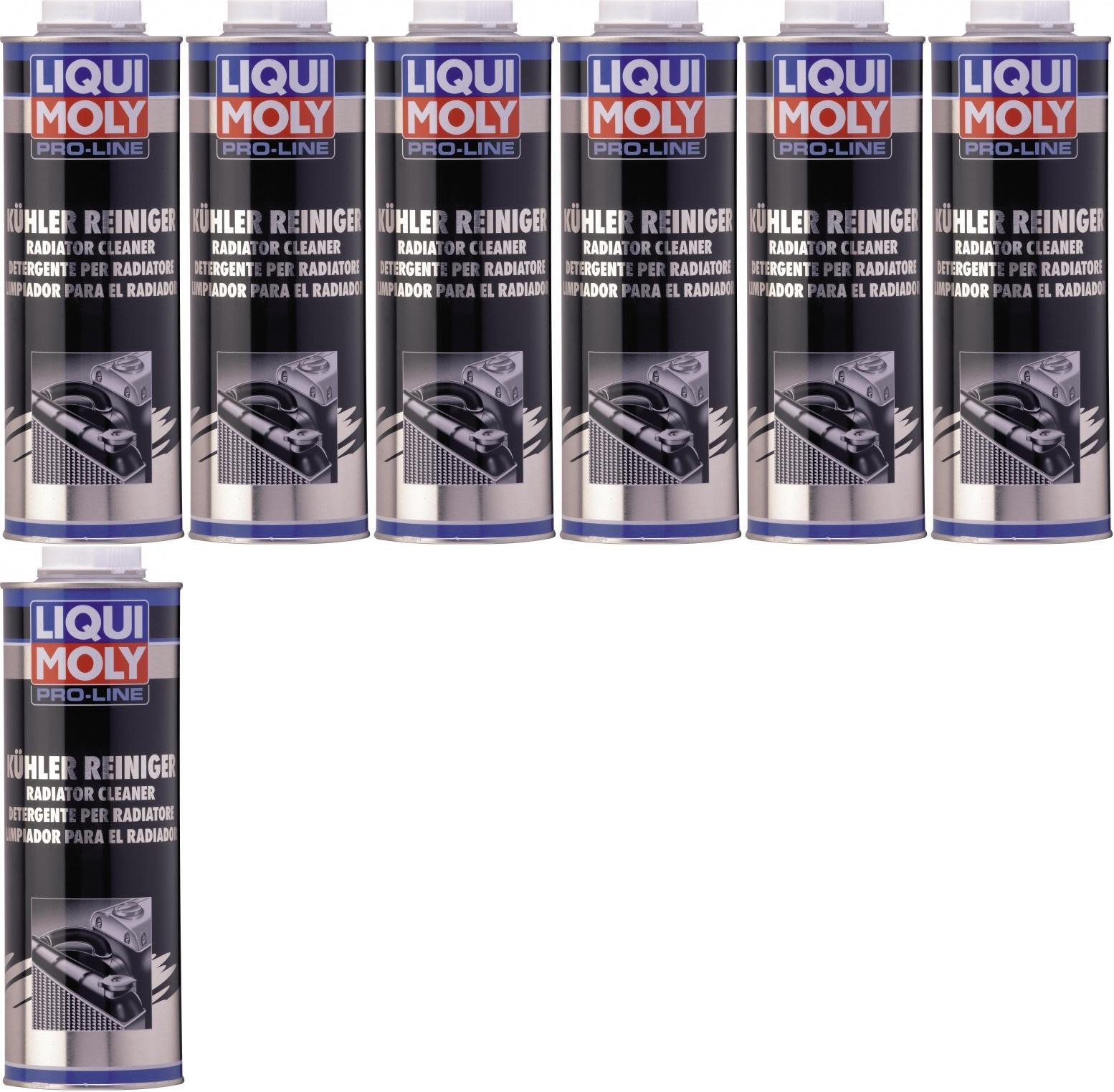 Liqui Moly 5189 Pro-Line Kühler Reiniger 7x 1l = 7 Liter