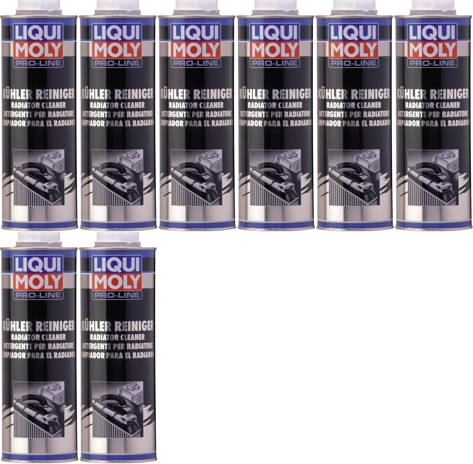 Liqui Moly 5189 Pro-Line Kühler Reiniger 8x 1l = 8 Liter