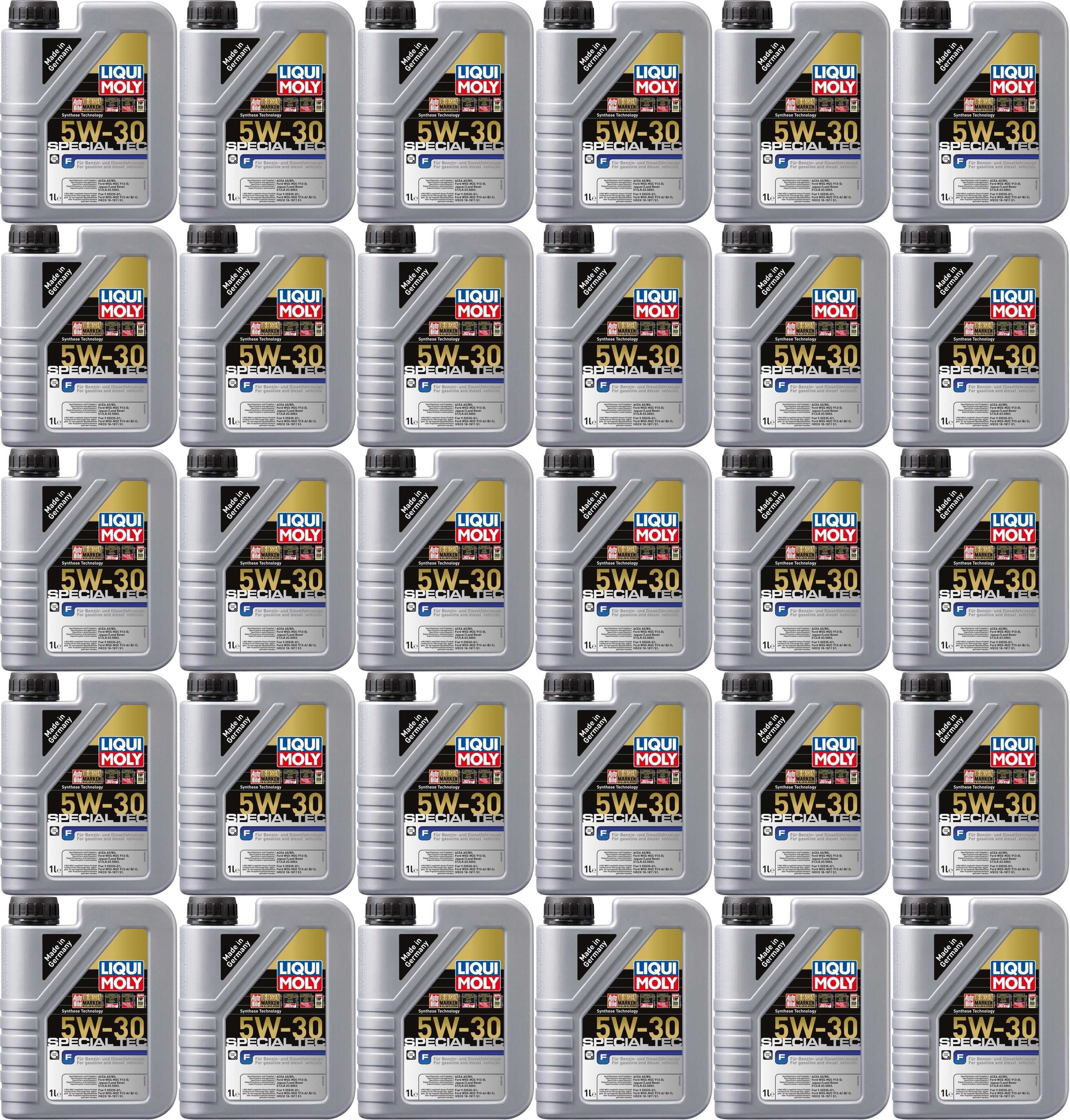 Liqui Moly 3852 Special Tec F 5W-30 Motoröl 30x 1l = 30 Liter