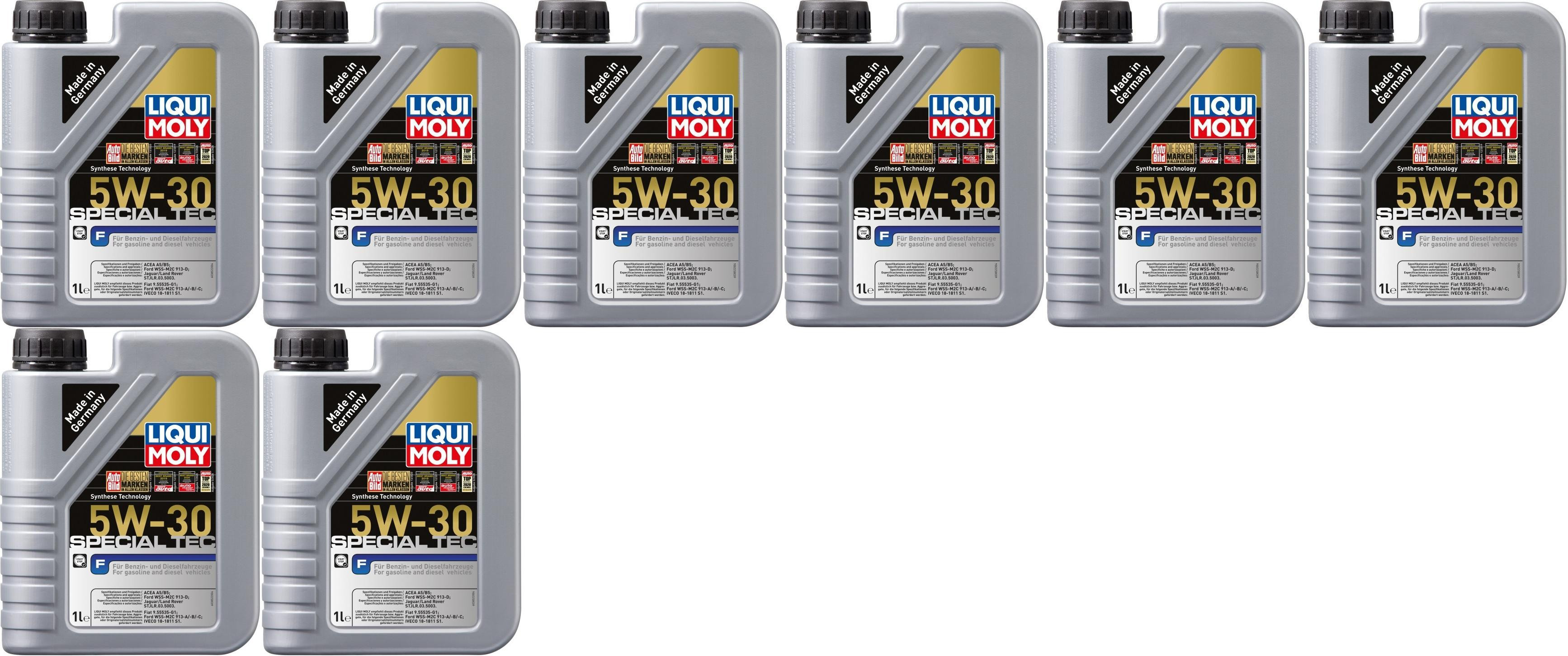Liqui Moly 3852 Special Tec F 5W-30 Motoröl 8x 1l = 8 Liter