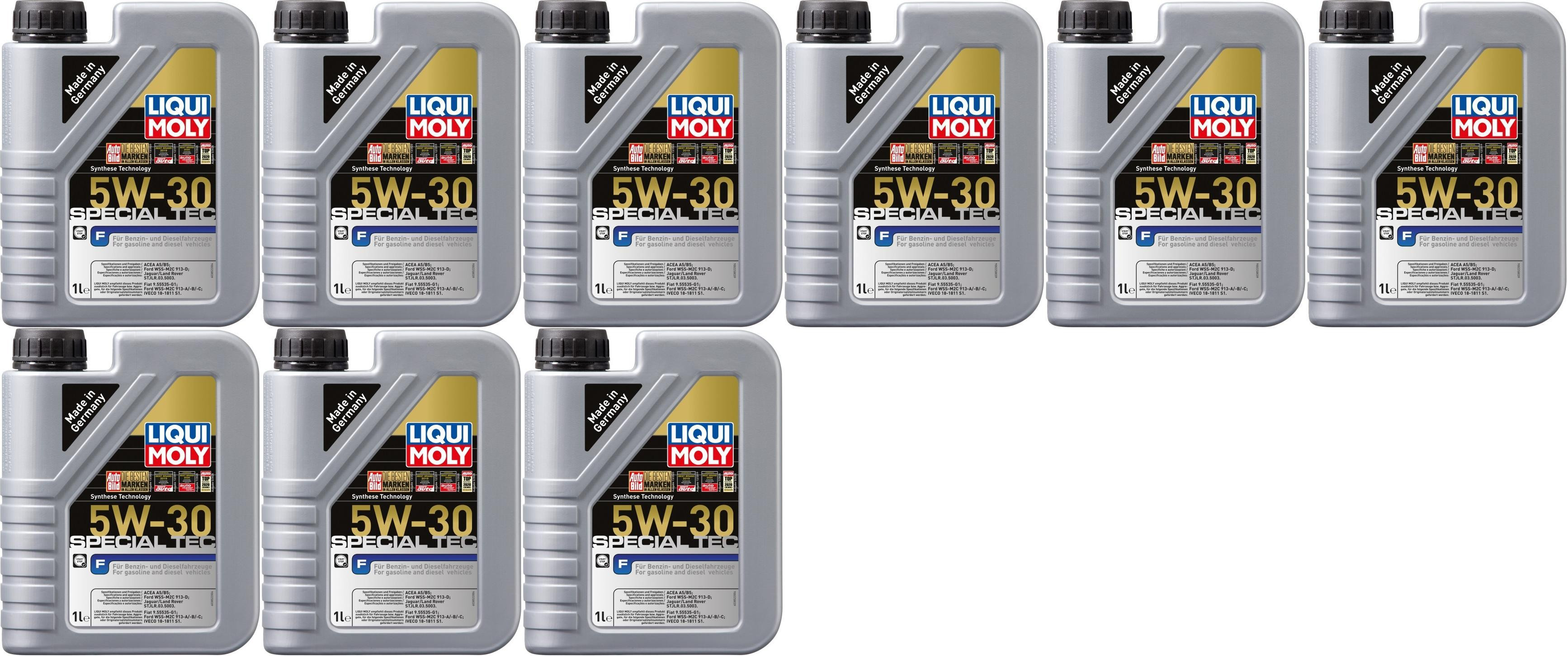 Liqui Moly 3852 Special Tec F 5W-30 Motoröl 9x 1l = 9 Liter