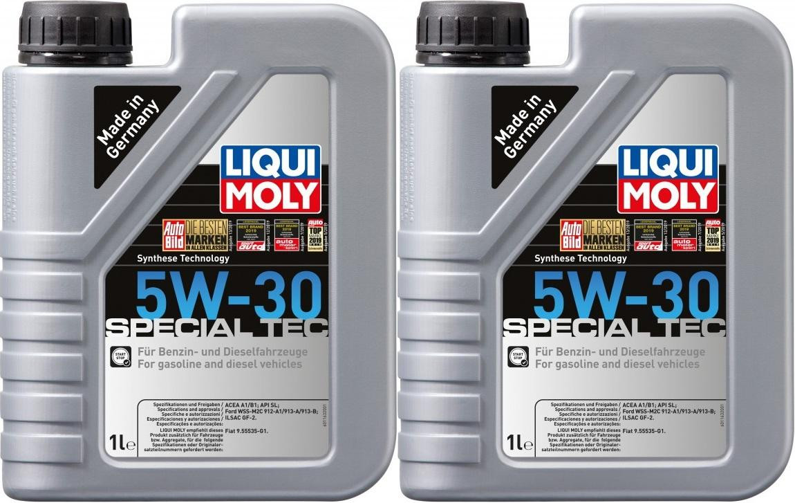 Liqui Moly 1163 Special Tec 5W-30 Motoröl 2x 1l = 2 Liter