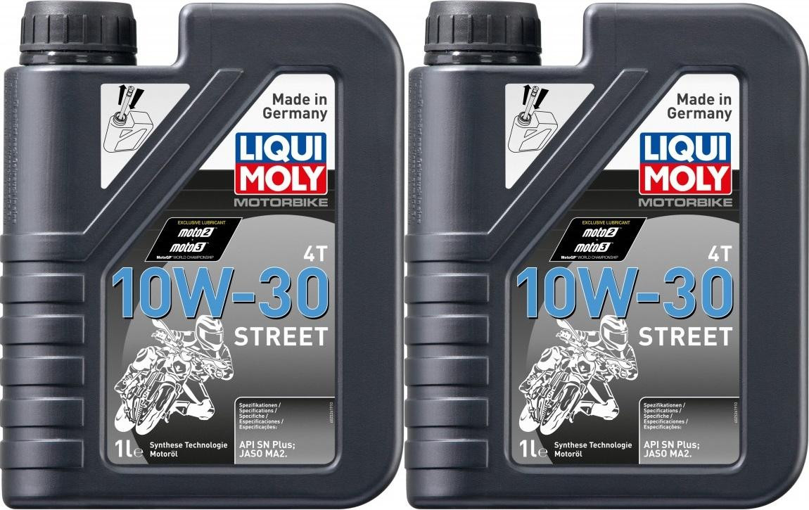 Liqui Moly 2526 Racing 4T 10W-30 Motorrad Motoröl 2x 1l = 2 Liter