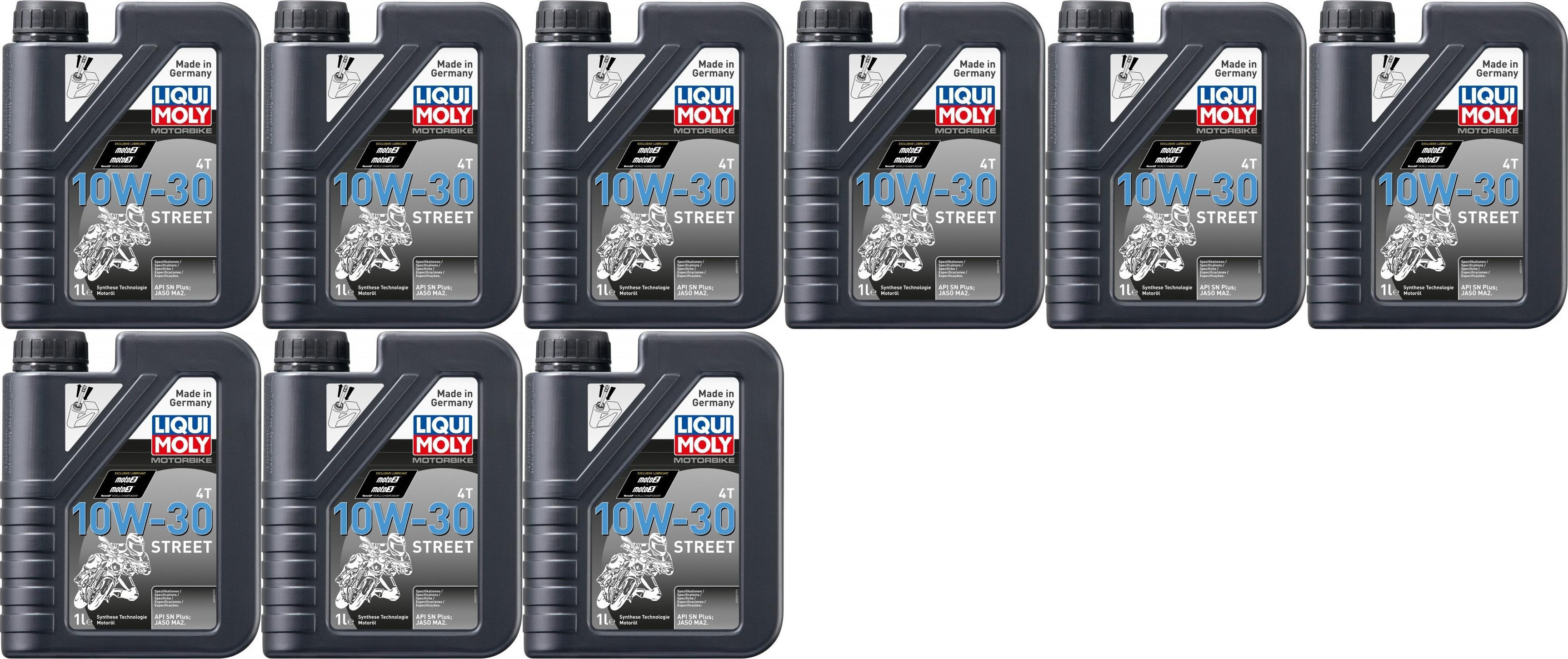 Liqui Moly 2526 Racing 4T 10W-30 Motorrad Motoröl 9x 1l = 9 Liter