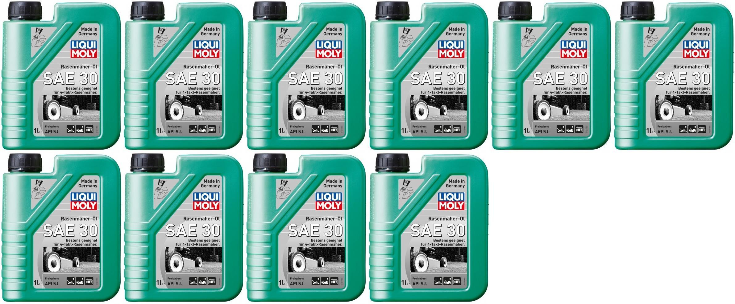 Liqui Moly 1264 Rasenmäher-Öl SAE 30 10x 1l = 10 Liter