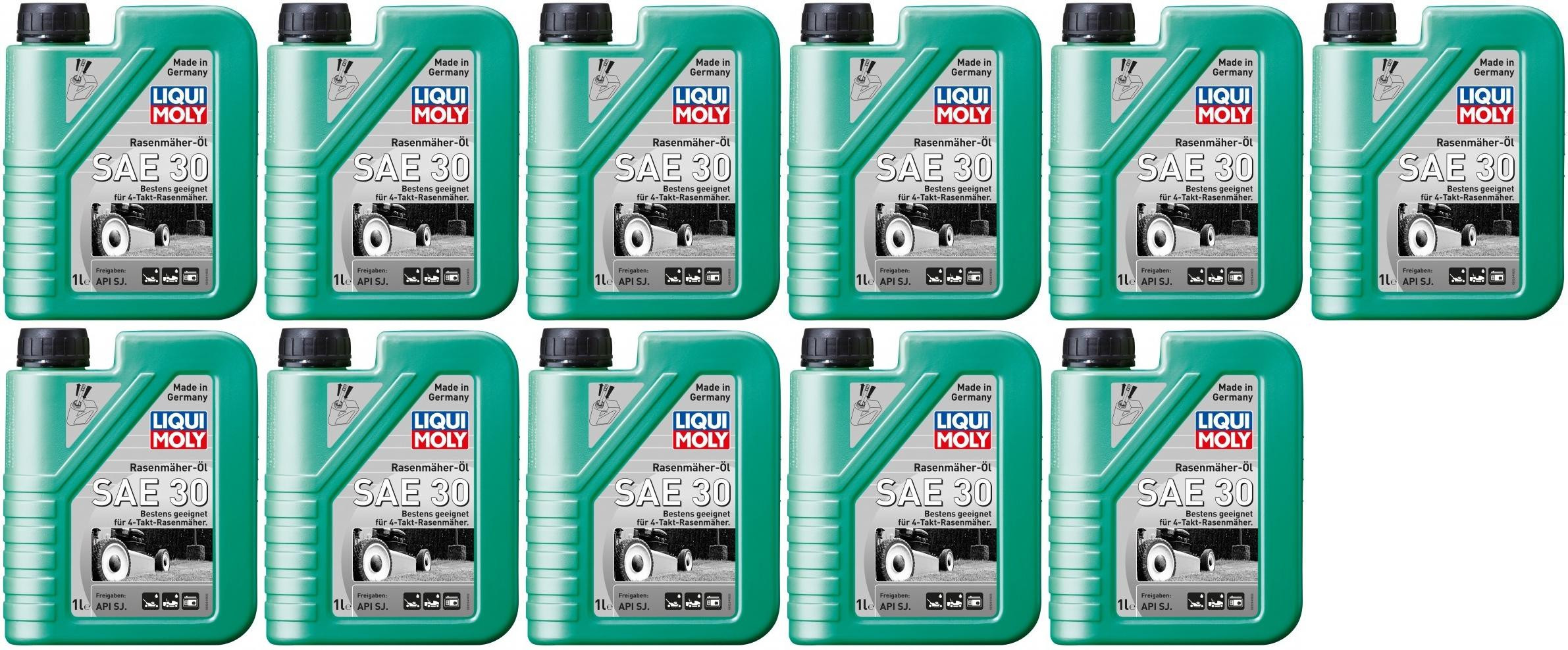 Liqui Moly 1264 Rasenmäher-Öl SAE 30 11x 1l = 11 Liter